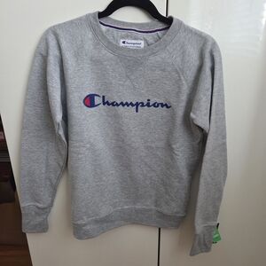 Champion Heather Gray Crewneck Sweatshirt